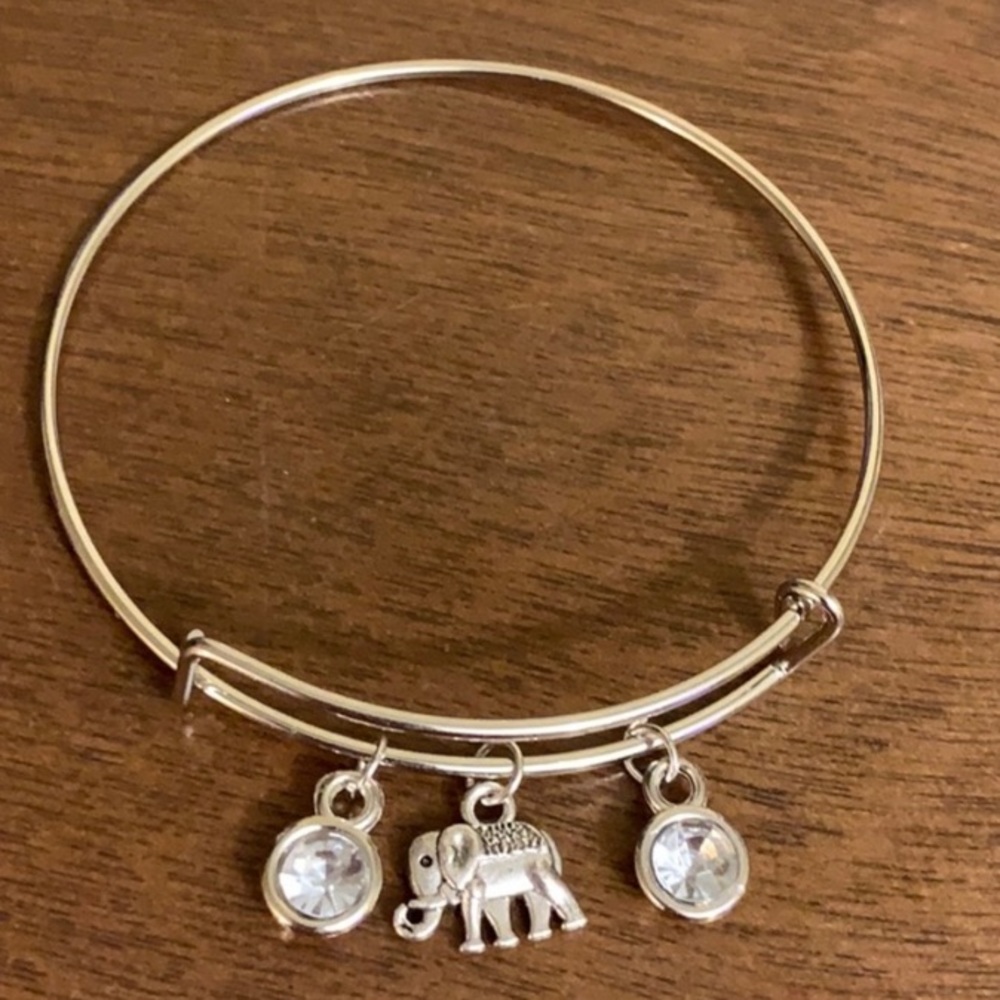 Handmade Elephant Charm Bracelet